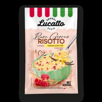 Lucatto Vanilla Raspberry Risotto - sweet snack 3