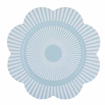 Plate mat flower blue - elegance for your table 2