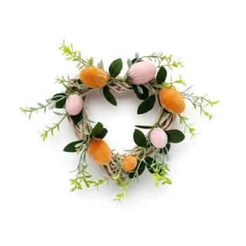 Easter wreath heart with Easter eggs - perfect Easter decoration 2