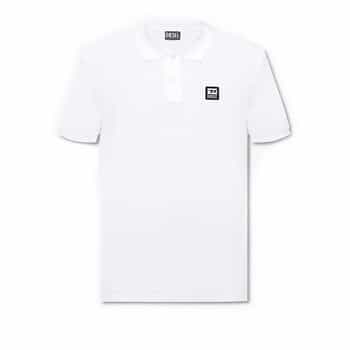 Diesel Men's Polo Shirt White L - Classic polo shirt 2
