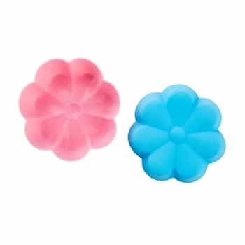 Silicone Muffin Molds Flowers - Set of 6 2