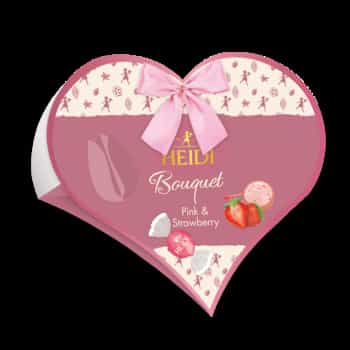 Heidi Bouquet Heart - Heart-shaped chocolates 100g 3
