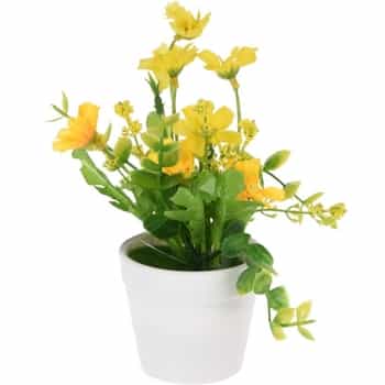 Artificial flower in pot 13.5 cm - decoration for any interior 2