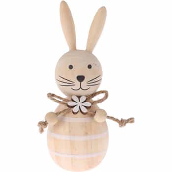 Wooden Bunny - Cute figurine, perfect table decoration 2