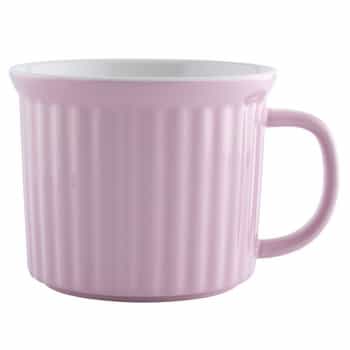 Fusion Pink Mug - ceramic soup mug 650 ml 2