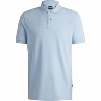 Hugo Boss Classic men's polo shirt blue - perfect for everyday wear 2