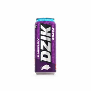 Dzik Energy Grape - Refreshing carbonated energy drink with grape flavor 500 ml 2
