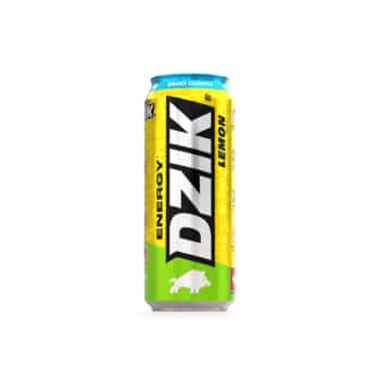 Dzik Energy Drink Lemon - Refreshing sugar-free drink 2