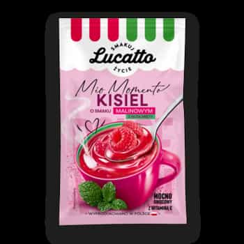 LUC Raspberry Mint Flavored Instant Dessert - refreshing dessert in moments 3