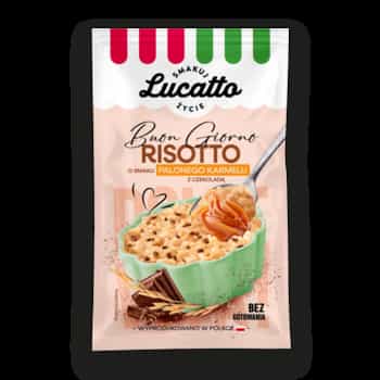 Lucatto Risotto Caramel and Chocolate - Sweet pleasure in a few moments 3