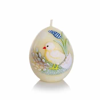 Egg Candle with JK Application - Easter decoration 2