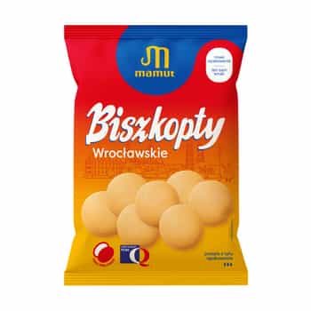 Mamut Wrocław Biscuits - Delicate and fluffy cookies 120g 2