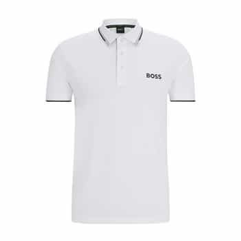 Hugo Boss Paddy - Men's Polo Shirt White XL 2