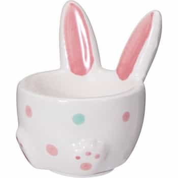 Egg cup Ceramic Bunny - Easter charm for your table 2