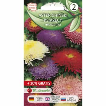 Chinese Aster Princely Mix - Flower Seeds 2