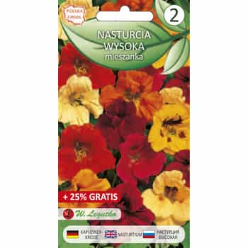 Tall Nasturtium Seeds - ideal for planting balconies and arbors 2