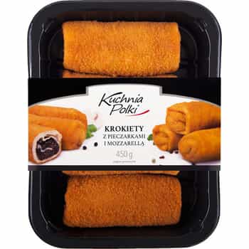 Kuchnia Polki Croquettes with mushroom and mozzarella filling 450 g - perfect for a quick lunch 2