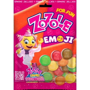 Zozole jelly emoji 75g - fruity joy in every bite 2