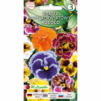 Rococo Pansy Seeds - create a colorful garden 2