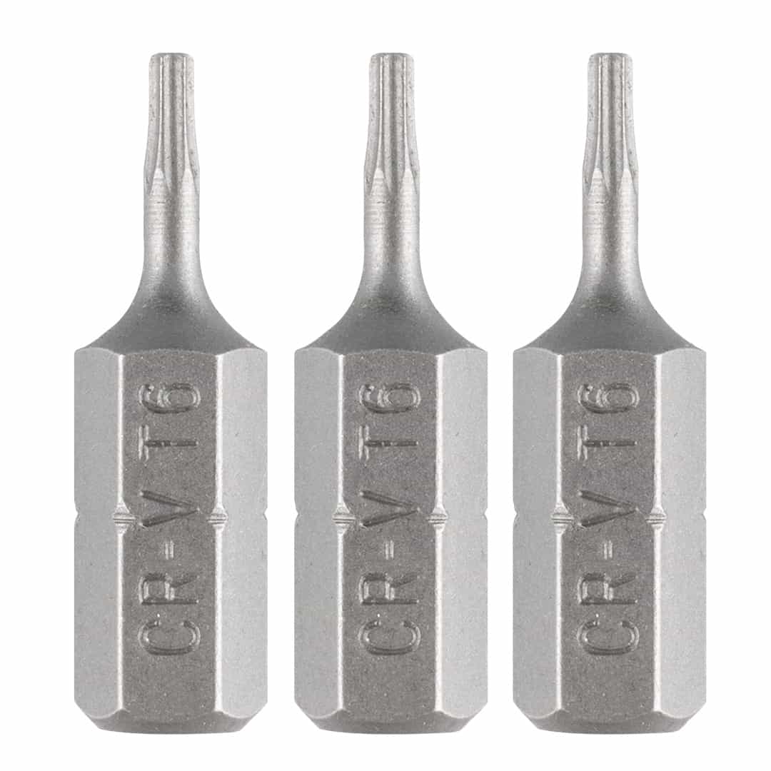 GRAPHITE Torx T6 Bits 25 mm - 3 Pieces Set 2