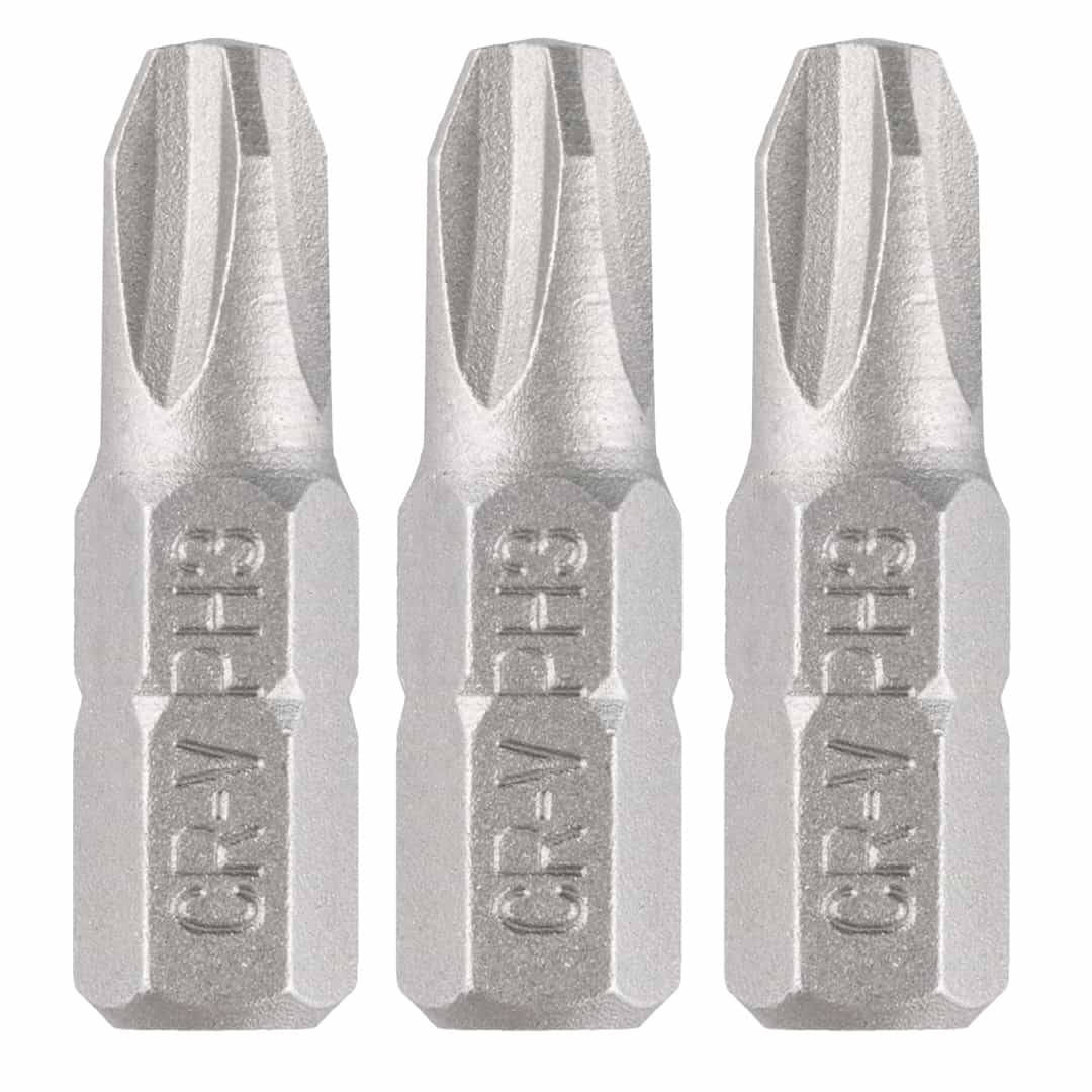 GRAPHITE Bits PH3 25 mm, 3 pieces - reliable tool 2