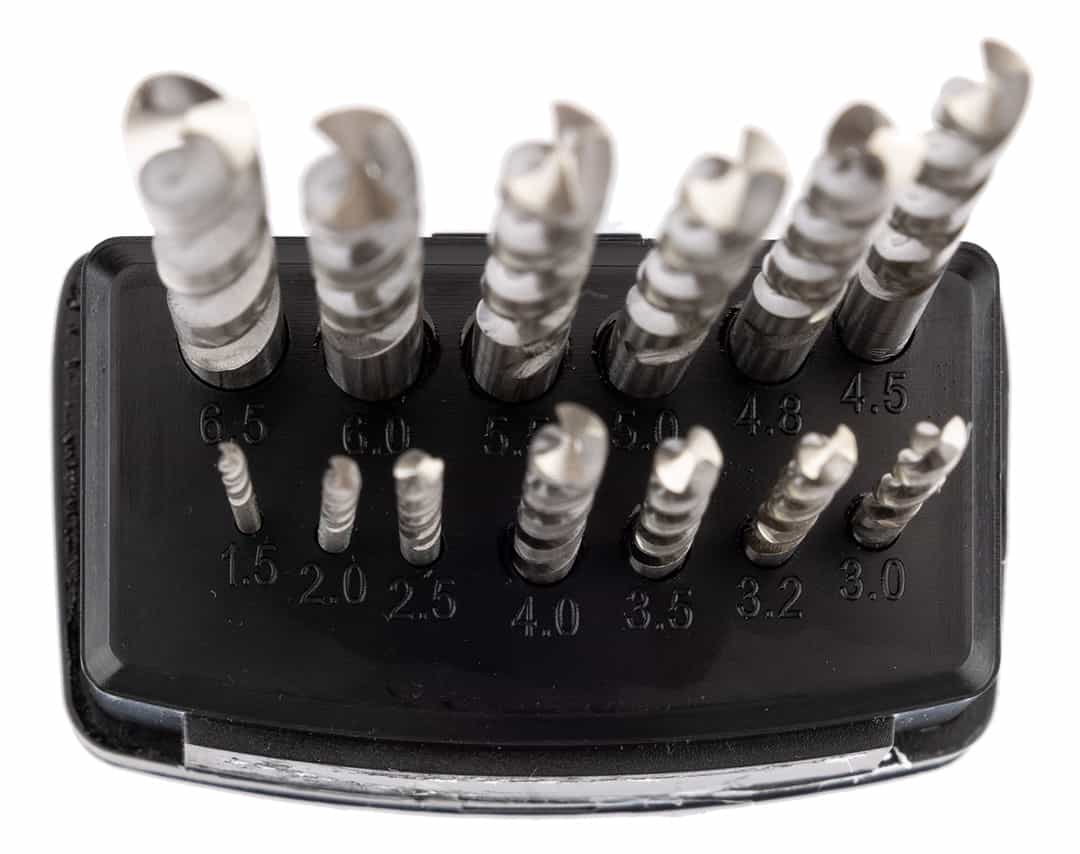 GRAPHITE HSS-G Metal Drill Bits 1.5 - 6.5 mm 13 Pcs Set 8