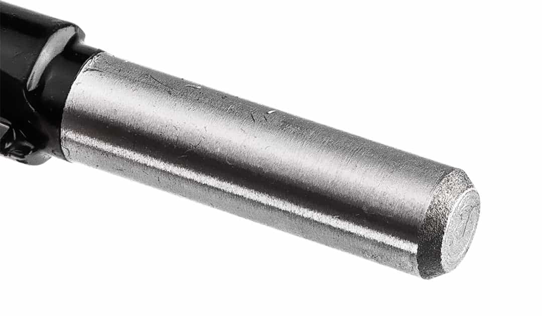 GRAPHITE Wood cutter straight, double-edged, carbide, 12 x 25 mm, shank 8 mm 8
