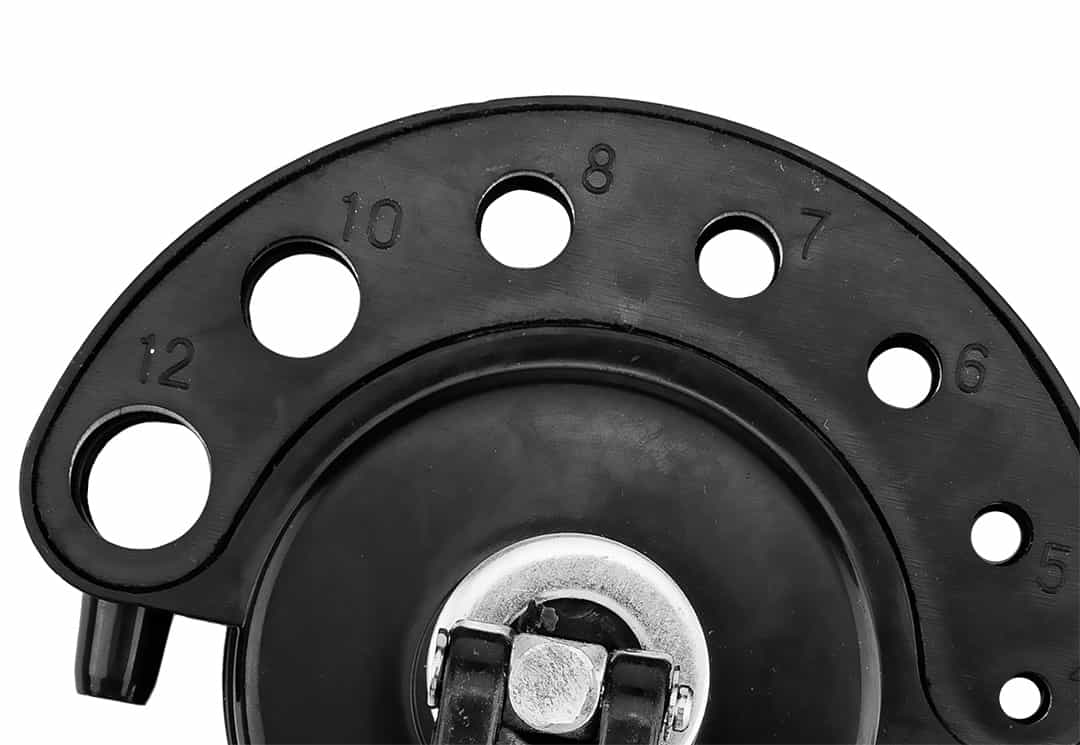 GRAPHITE Diamond drill bits with guide 4-12 mm, 8 pcs set 5