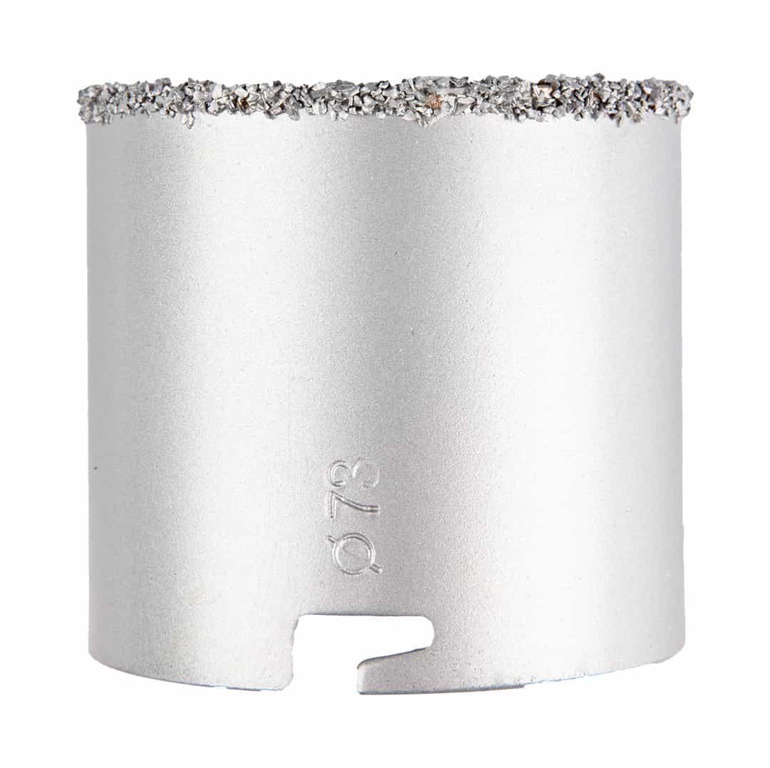 GRAPHITE Tungsten hole saw 73 mm - for bricks and blocks 5