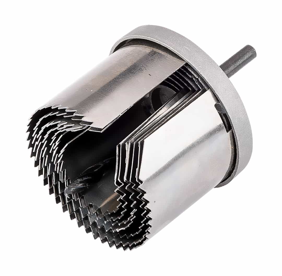 GRAPHITE Hole saws for wood 26-63 mm - 7-piece set for precise work 6