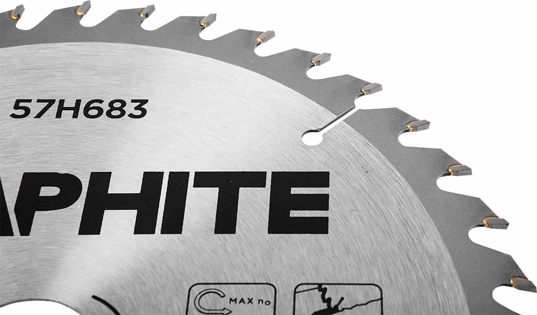 GRAPHITE Saw blade with carbide tips 210 x 30 mm, 40 teeth 7