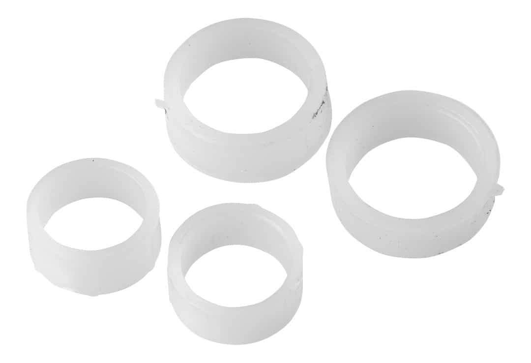 GRAPHITE Grinding wheels 125 x 16 mm P60 - 2 pieces for bench grinder 7