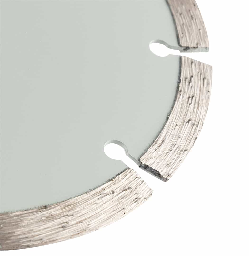 GRAPHITE Diamond cutting disc segmented 115 x 22.2 mm for dry cutting 9