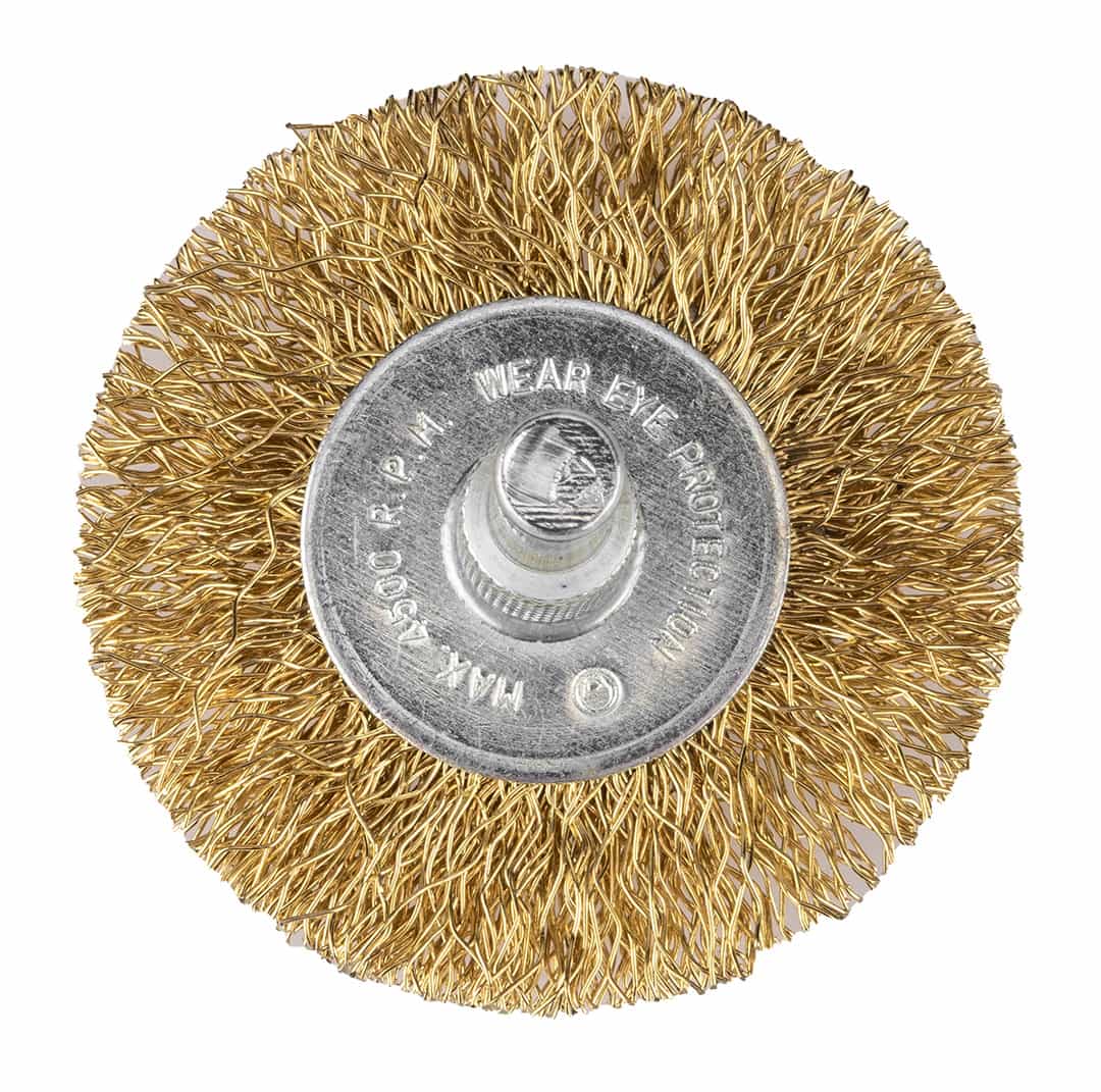 GRAPHITE Wire Brush Set - for drill, 5 pieces 6