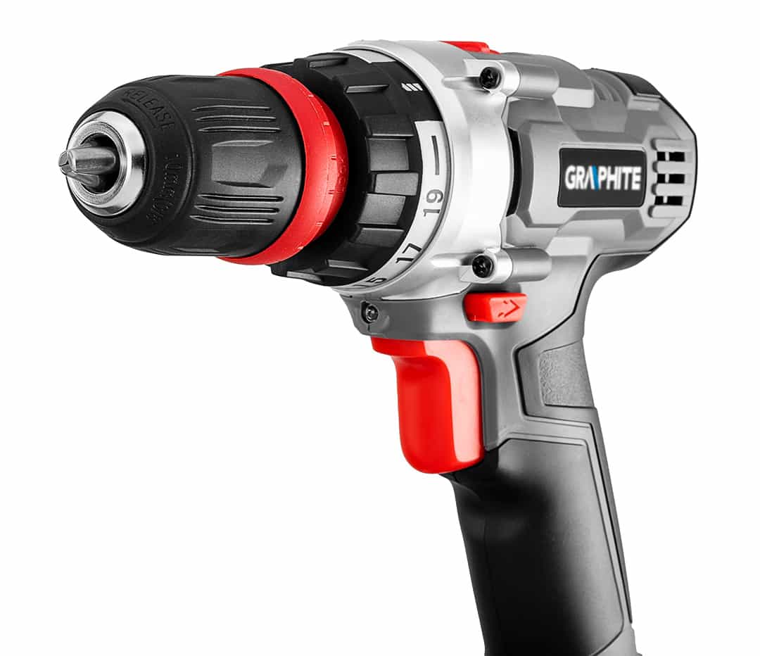 GRAPHITE Energy+ Cordless drill driver 18V - perfect set for every workshop 7