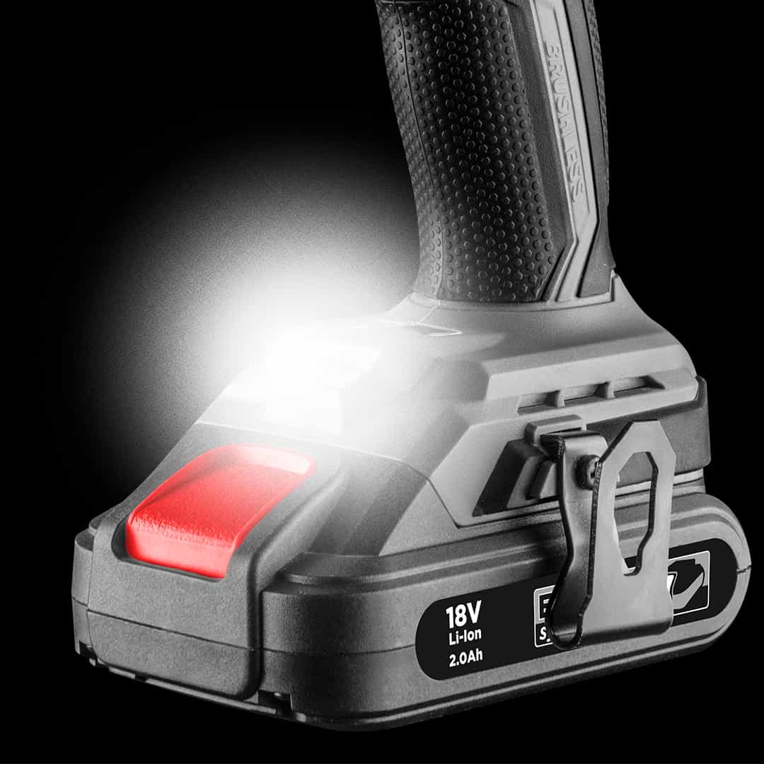 Graphite Energy+ 18V Cordless Impact Wrench Brushless - perfect for the workshop 6