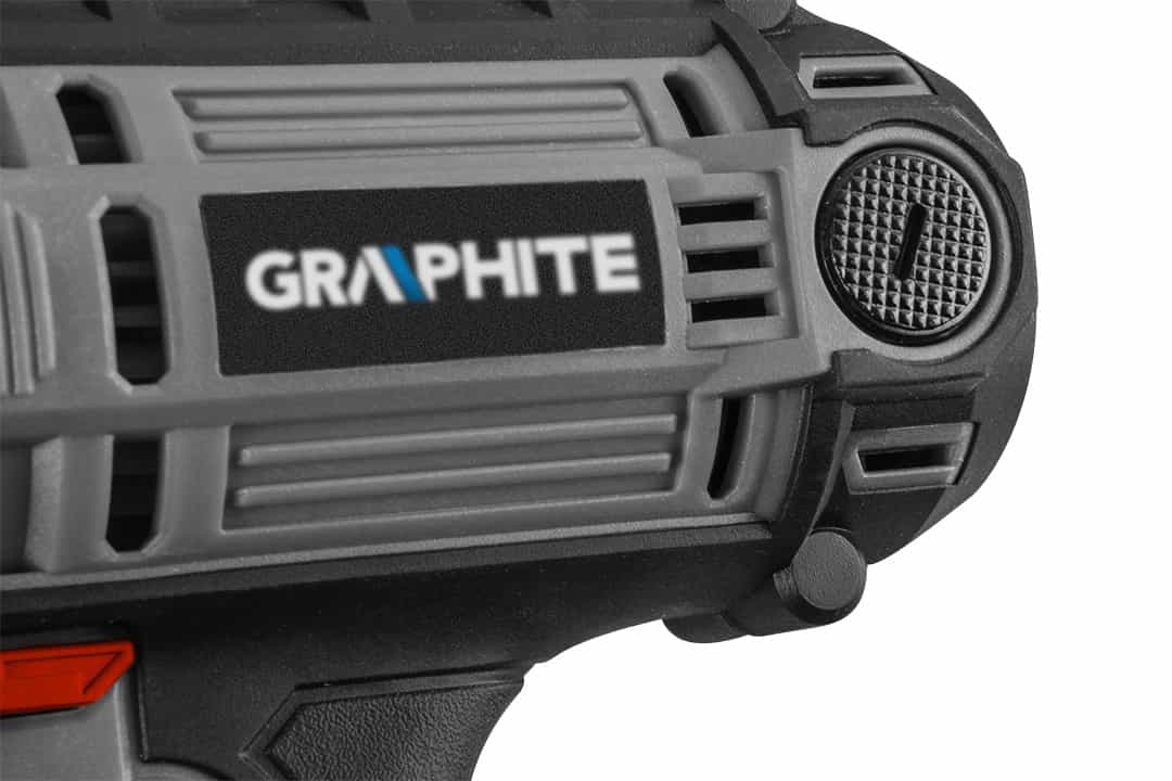 GRAPHITE 300W Corded Drill Driver with Self-Clamping Chuck and Case 9