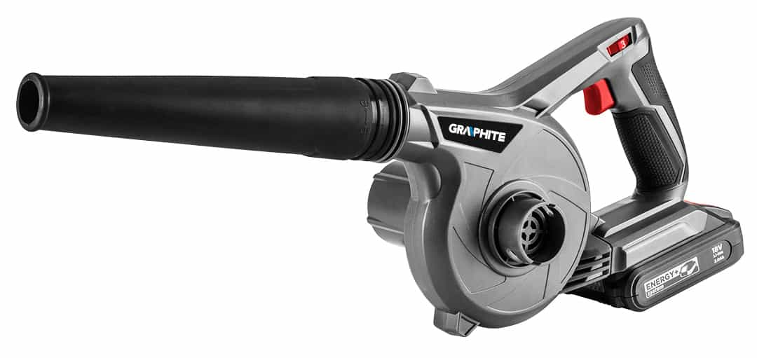 GRAPHITE Energy+ 18V Cordless Blower - Handy 2-in-1 Device 6