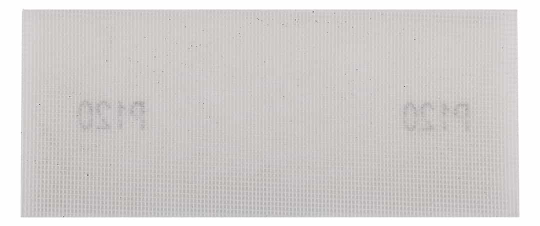 GRAPHITE White abrasive mesh 115 x 280 mm P120 - ideal for sanding 5