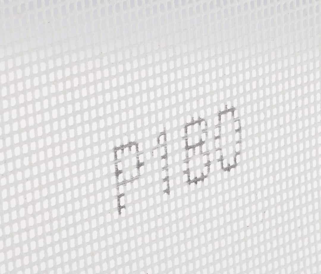 GRAPHITE Abrasive mesh white 115 x 280 mm P180 - ideal for workshop 6