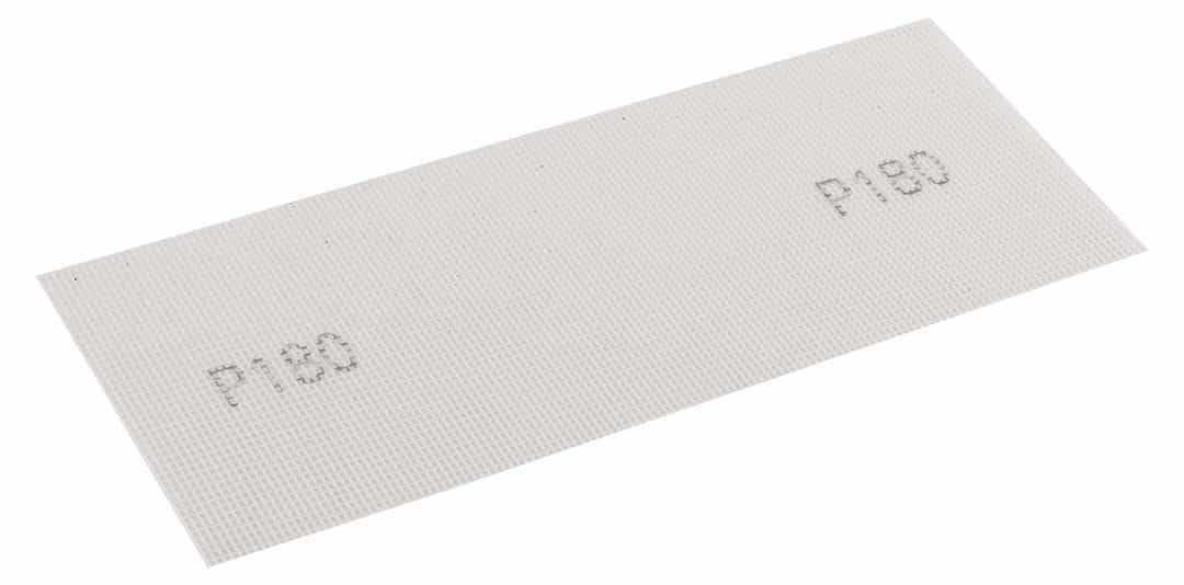 GRAPHITE Abrasive mesh white 115 x 280 mm P180 - ideal for workshop 7