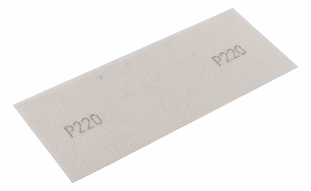 GRAPHITE White abrasive mesh 115 x 280 mm P220 - ideal for sanding 7