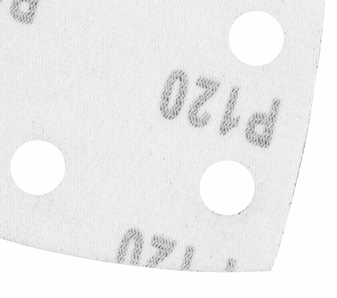 GRAPHITE Sanding papers with Velcro, iron shape 102 x 152 mm, P120, 5 pieces 6