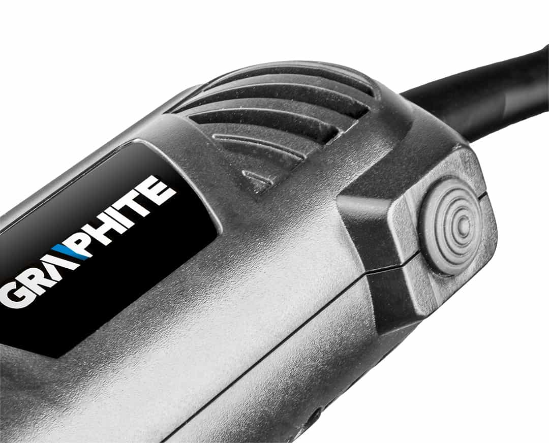GRAPHITE Electric heat gun 2000W - two temperature ranges, straight handle 6