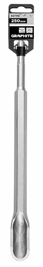 GRAPHITE SDS Plus Chisel 14 x 250 mm for concrete 5