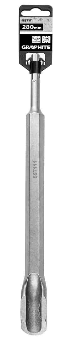 GRAPHITE Grooving Chisel SDS Plus 17 x 280 mm - reliable tool for concrete 5