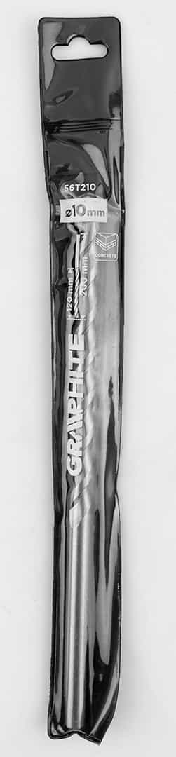 GRAPHITE Concrete drill bit 10 x 200 mm - reliable tool 5
