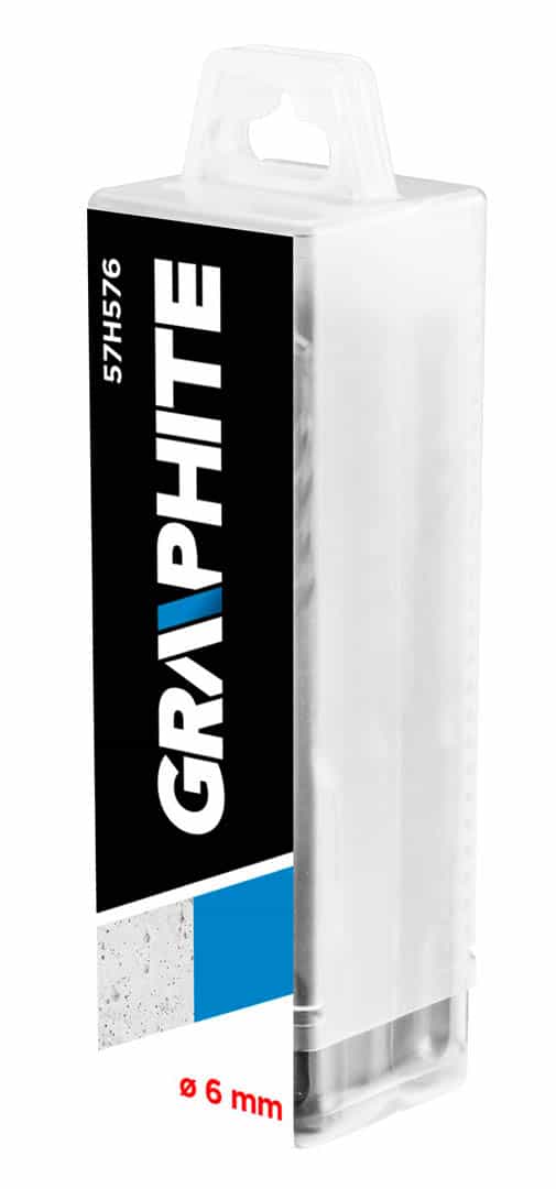 GRAPHITE Concrete drill bit SDS Plus 6 x 110 mm - reliable for every task 3