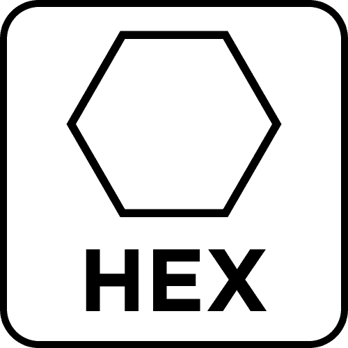 GRAPHITE Hole saw adapter HEX with pilot drill M22 200 mm 7