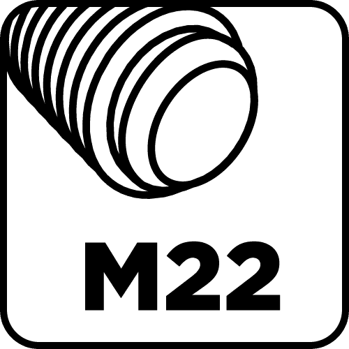 GRAPHITE Hole saw adapter HEX with pilot drill M22 200 mm 8